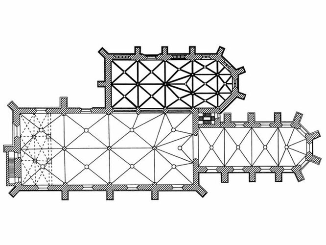 Grundriss Enns Minoritenkirche