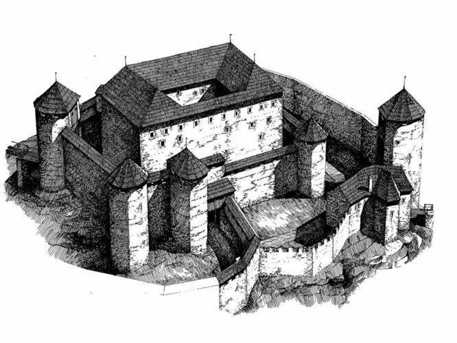 Rekonstruktion Pürnstein | © Gerhard Reichhalter