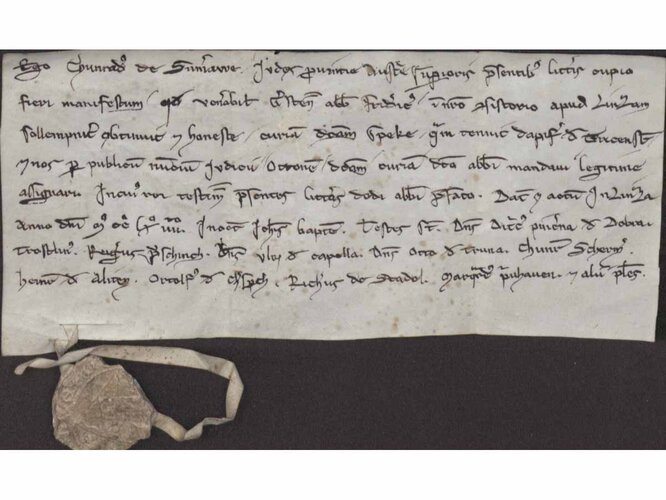 Urkunde | © OÖ. Landesarchiv