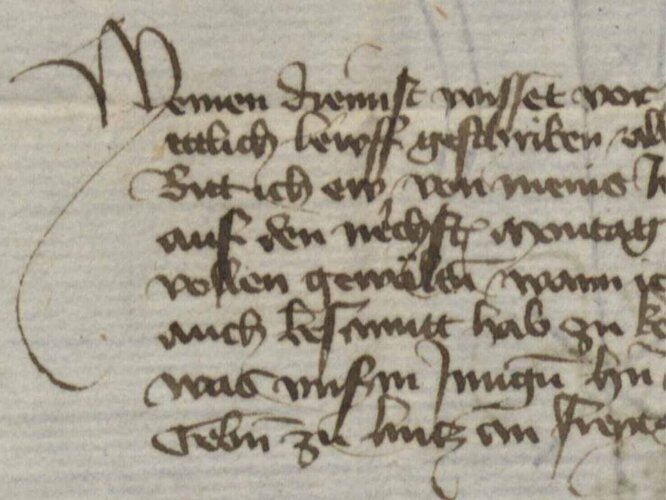 Schriftbeispiel | © OÖ. Landesarchiv