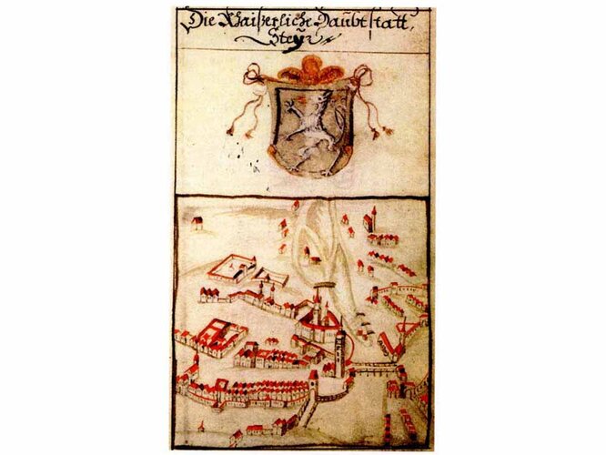 "Die Kaiserliche Haubtstatt Steyr" | © OÖ. Landesarchiv