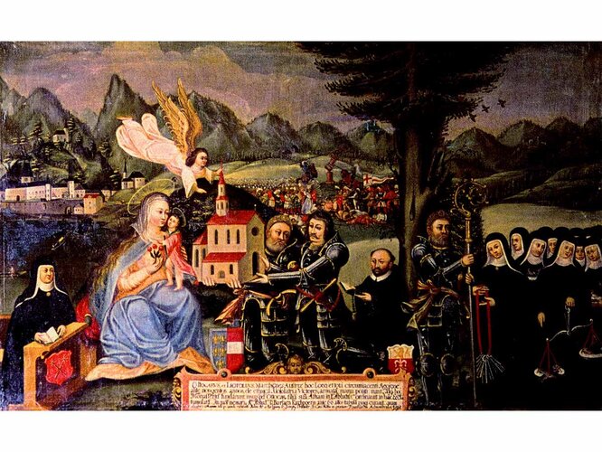 Gründung Kloster Traunkirchen | © Bearbeitung: Oö. Musumversbund