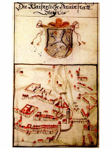 "Die Kaiserliche Haubtstatt Steyr" | © OÖ. Landesarchiv