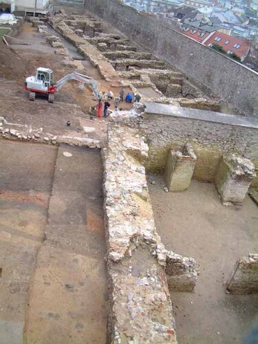 Grabungen Südflügel | © OÖ. Landesmuseen