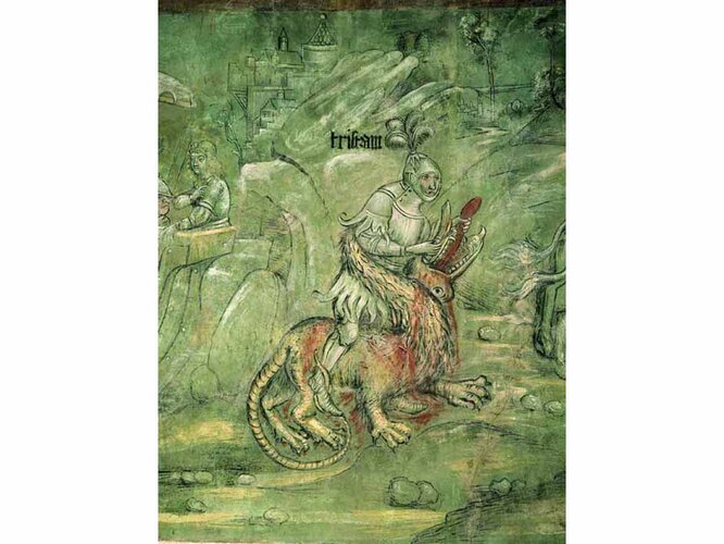 Tristan beim Drachenkampf | © Alle Rechte © by Stadt Bozen