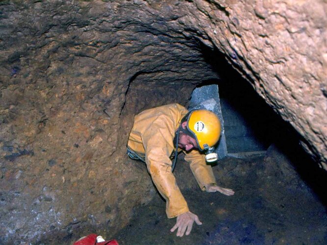 Erdstallforschung | © Landesverein für Höhlenkunde in Oberöstere