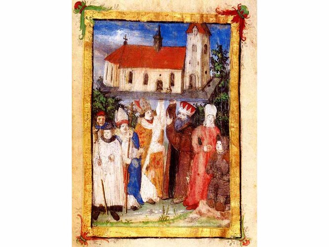 Gründung Stift Reichersberg | © Augustiner Chorherrenstift Reichersberg, Stif