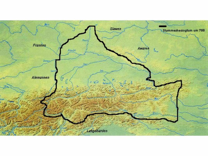 Herzogtum Bayern | © Public Domain