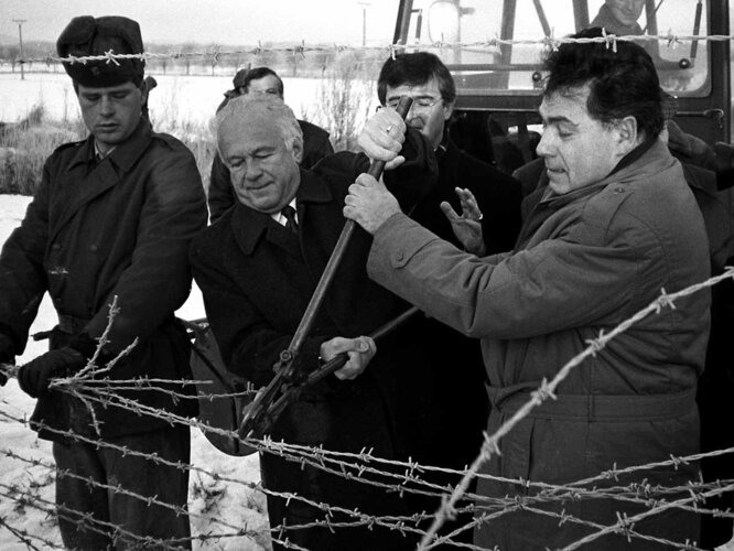 Grenzöffnung | © Land Oberösterreich / Scheucher
