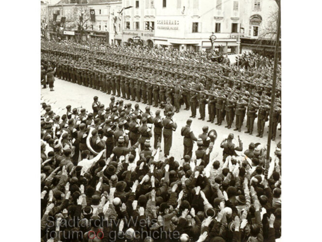Rückkehr der Österreichischen Legion | © Archiv der Stadt Linz