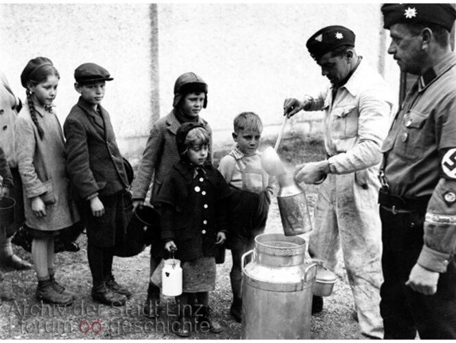 Hilfszug Bayern in Linz