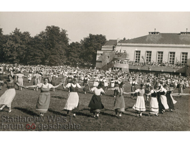 NS-Sportveranstaltung | © Stadtarchiv Wels