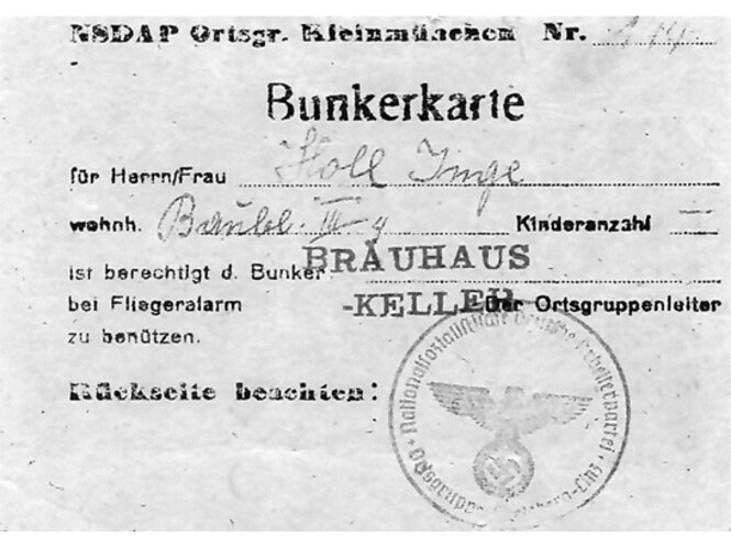 Bunkerkarte | © Geschichte Club Stahl