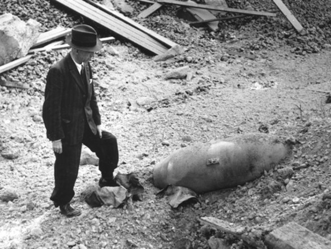 Blindgänger | © Geschichte Club Stahl