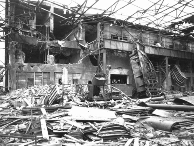Bombenschäden | © Geschichte Club Stahl