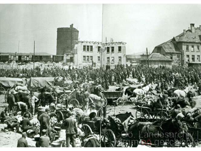 Flüchtlinge in Oberösterreich | © Oö. Landesarchiv
