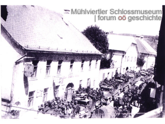 Einmarsch der amerikanischen Truppen | © Mühlviertler Schlossmuseum
