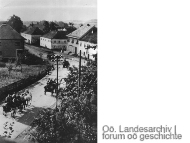 Einzug der sowjetischen Truppen | © Oö. Landesarchiv