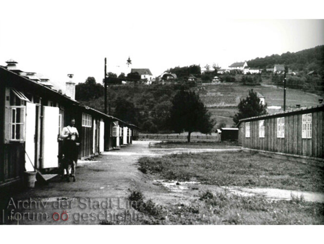 Kriegsgefangenen- und Arbeiterlager Schlantenfeld | © Archiv der Stadt Linz