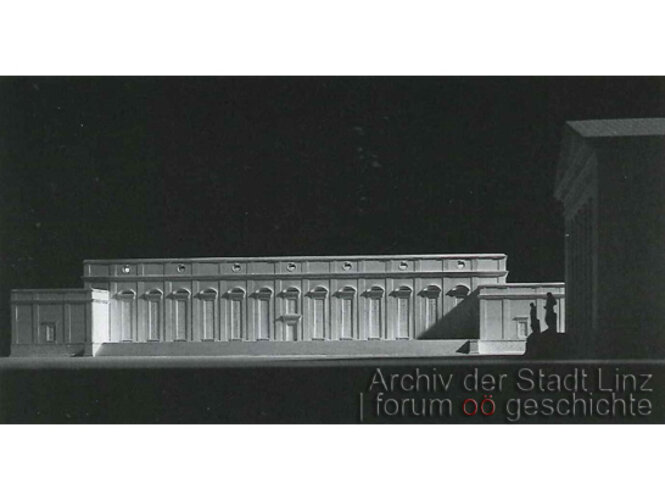 Modell "Führermuseum" | © Archiv der Stadt Linz