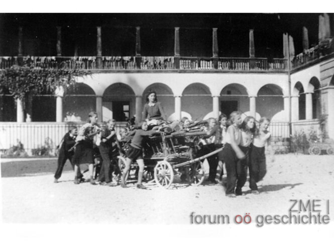 Kinderlandverschickung von Kölner Kindern nach Ebensee | © Elsbeth Müller, Köln