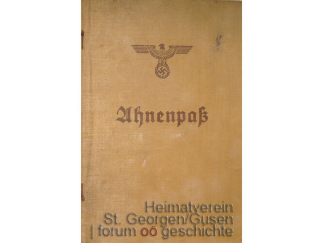 Ahnenpass | © Heimatverein St. Georgen/Gusen