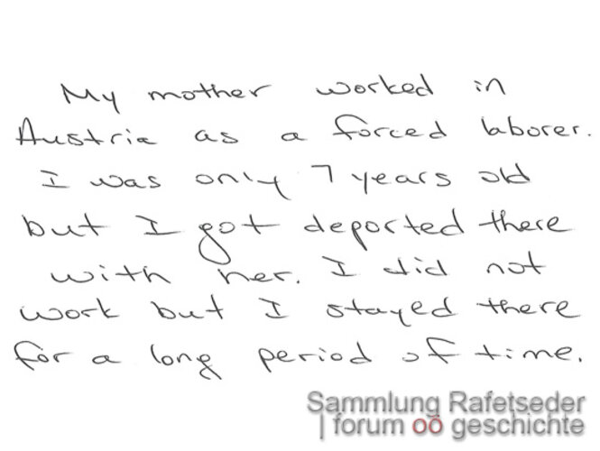 Deportation von ZwangarbeiterInnen