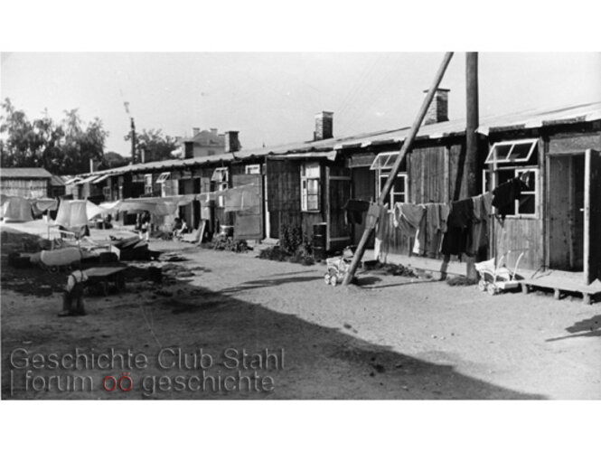 Baracken am Lerchenfeld | © Geschichte Club Stahl