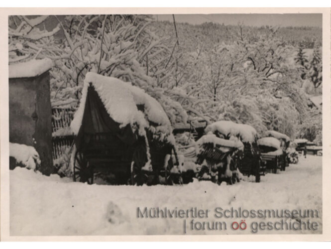 Flüchtlingstrek | © Mühlviertler Schlossmuseum