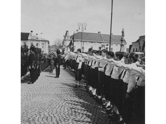 NS-Kundgebung in Freistadt | © Mühlviertler Schlossmuseum