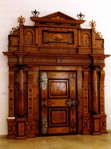 Prunktür Schloss Hartheim