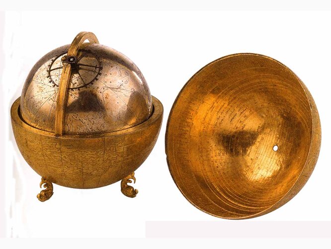 Erd-und Himmelsglobus | © Wien, Schatzkammer und Museum des Deutschen Ordens