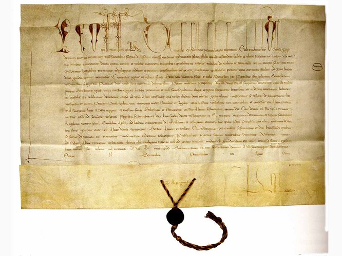 Ablassbrief | © Augustiner-Chorherrenstift St. Florian, Bibliothek