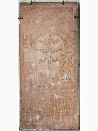 Epitaph Hanns Winter | © Evangelisches Museum OÖ. - Foto: Otto Saxinger