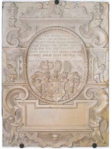 Epitaph Georg Erasmus von Tschernembl | © Evangelisches Museum OÖ. - Foto: Otto Saxinger