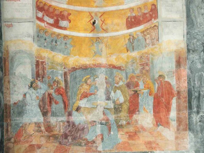 Fresken Frankenmarkt 