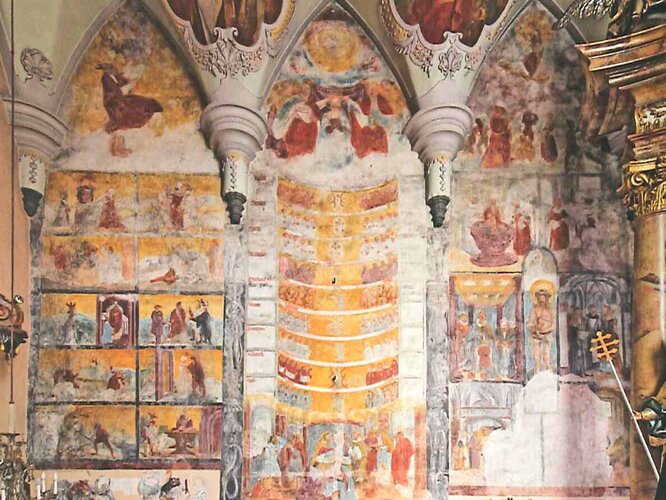 Fresken Frankenmarkt