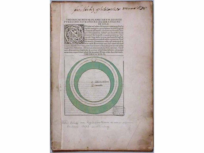 Theoricae novae planetarum | © Public Domain