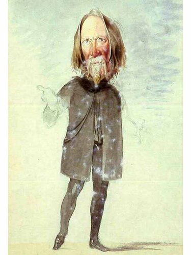 Karikatur auf Stelzhamer | © OÖ. Landesmuseen