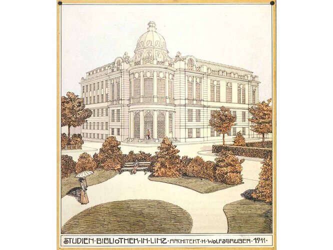 Studienbibliothek | © Oö. Landesbibliothek