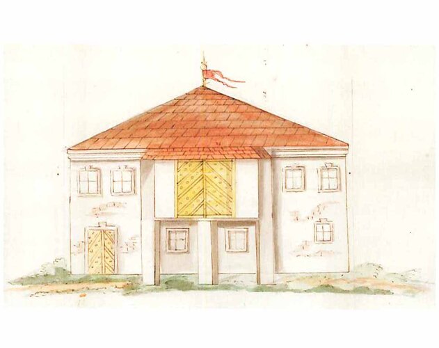 Erstes Theatergebäude | © Archiv der Stadt Linz