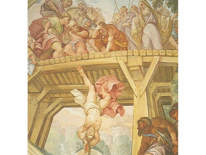 Märtyrertod des hl. Florian  | © Diözesanarchiv Linz