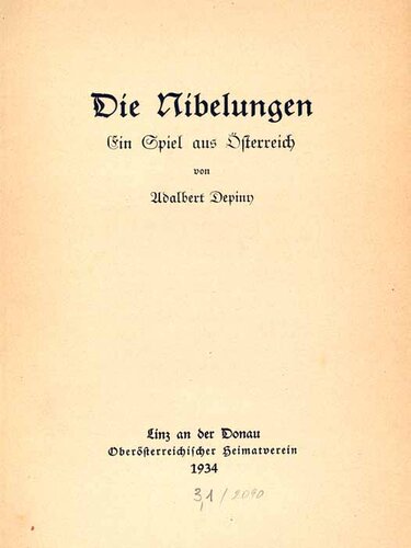 Die Nibelungen | © StifterHaus