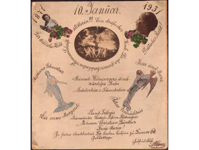 Collage zum 60. Geburtstag | © StifterHaus