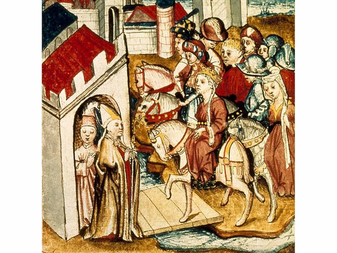 Kriemhild in Passau | © Public Domain