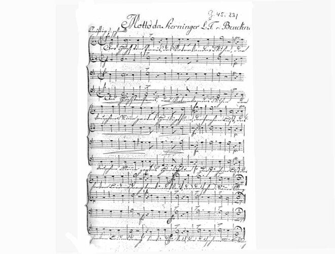 Motto Sierninger Liedertafel | © Österreichische Akademie der Wissenschaften,