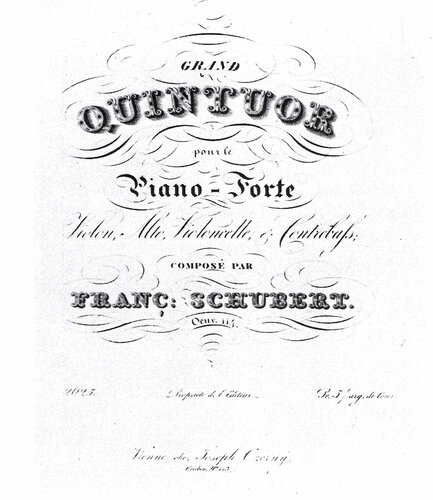 "Grand Quintour" | © Österreichische Akademie der Wissenschaften, Kommission für Musikforschung, Brucknerarchiv und -bibliothek