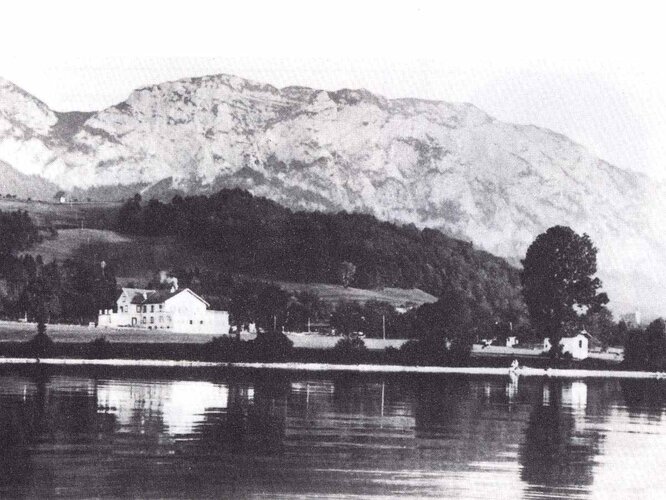 Attersee und Höllengebirge | © Internationale Gustav Mahler Gesellschaft, Archiv