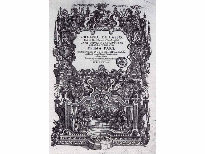 Cantiones quas mutetas vocant | © Augustiner Chorherrenstift, Musikarchiv