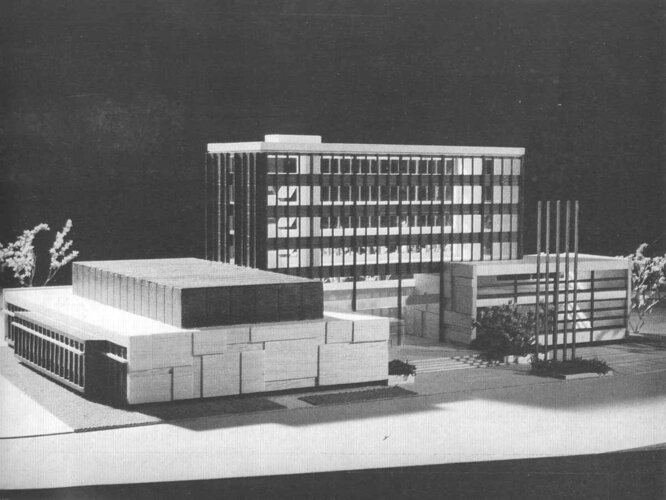 Modell Brucknerkonservatorium